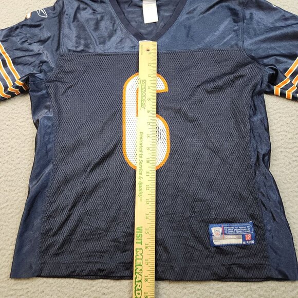 Chicago Bears Jersey Women's Large Reebok Jay Cutler #6 NFL On Field Football - Picture 3 of 11